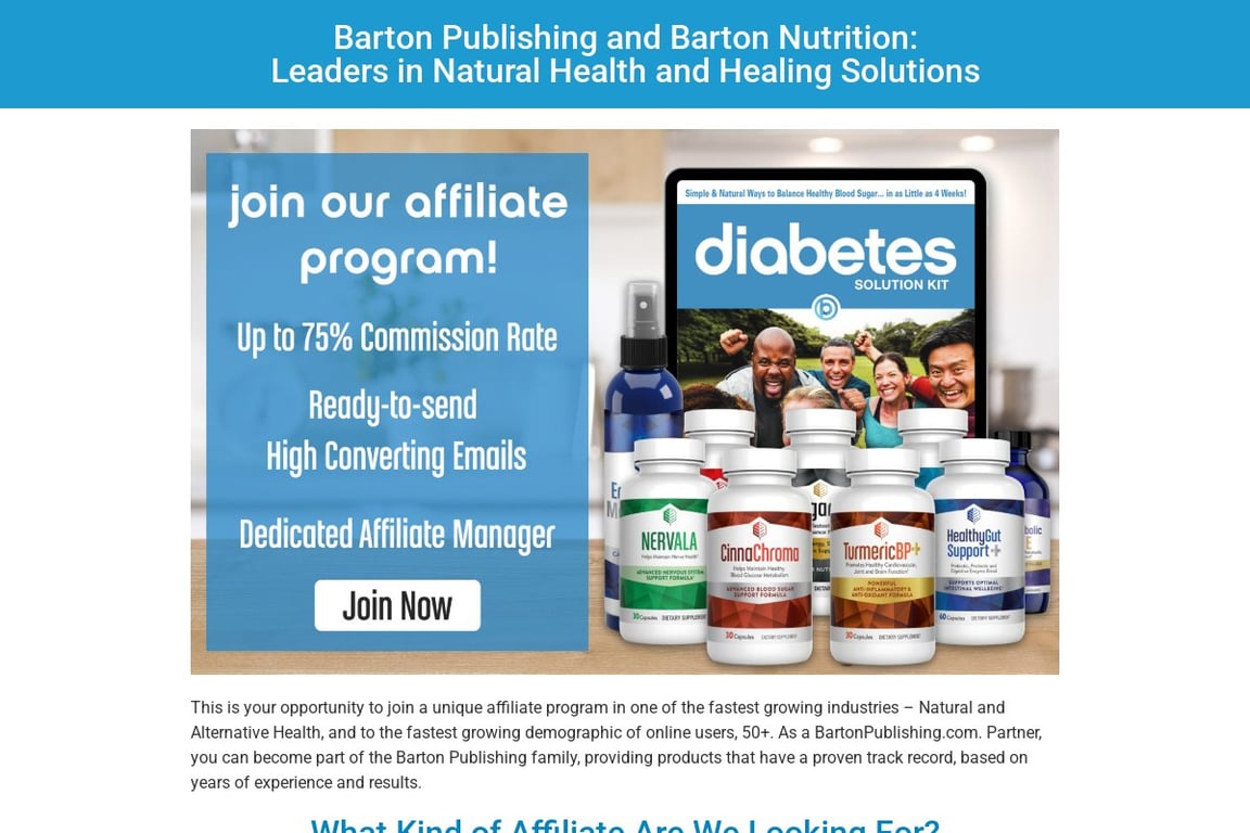 Diabetes Solution Kit homepage