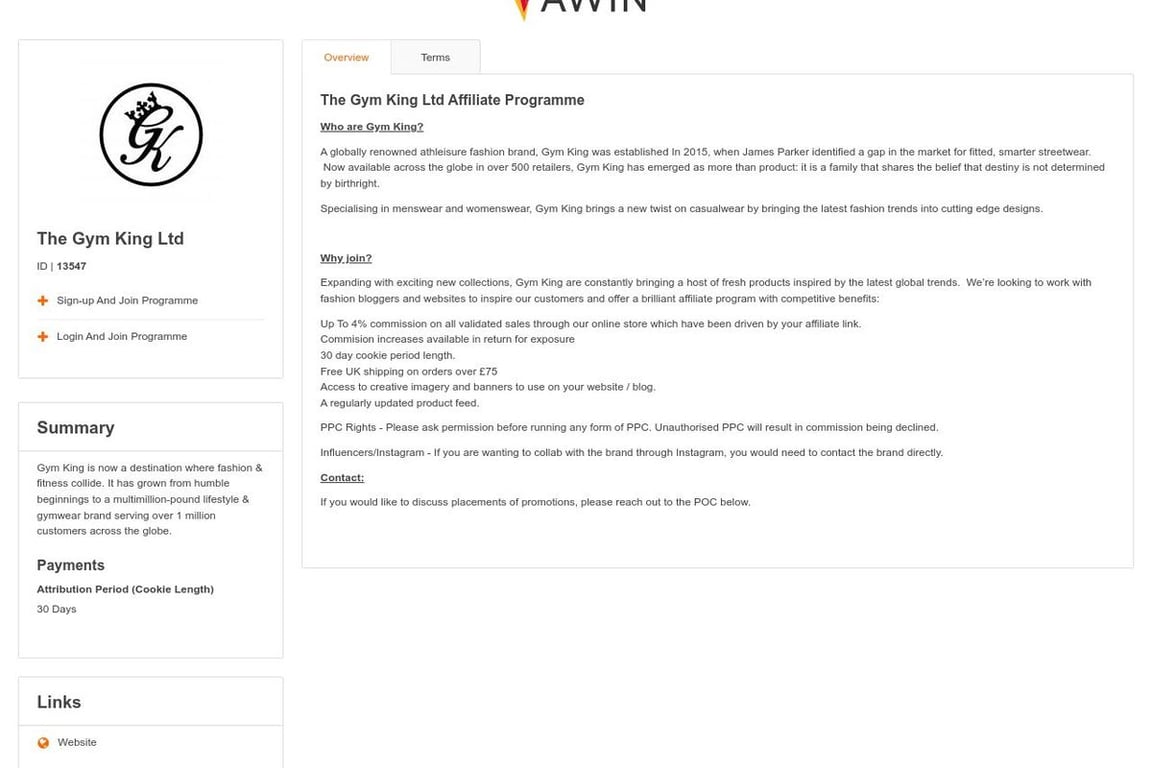 Gym King Affiliate Program Everything You Need to Know (2024)