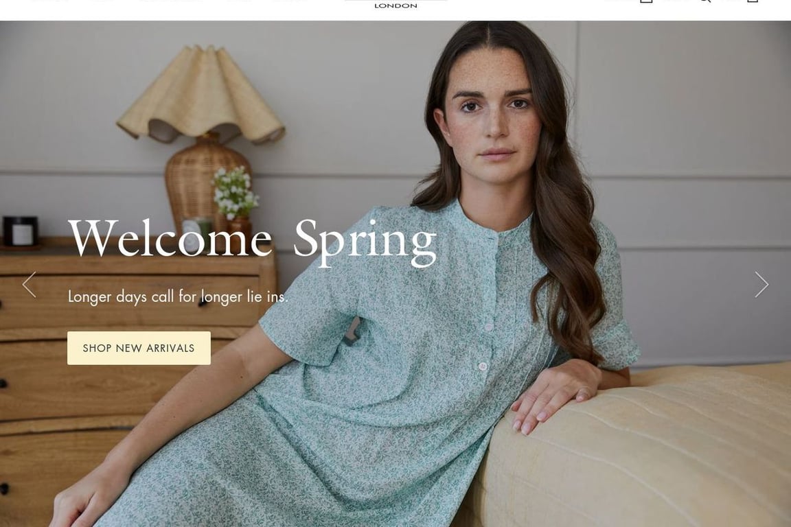 Bonsoir of London homepage