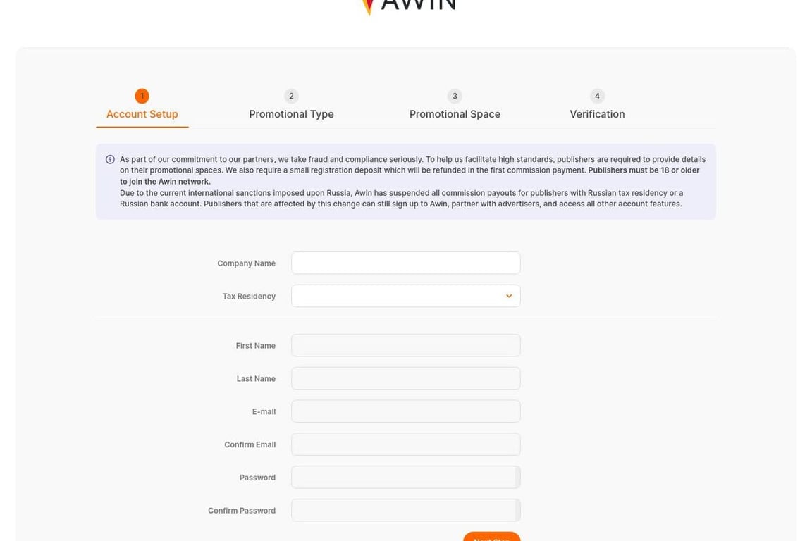 SunPower affiliate program signup page