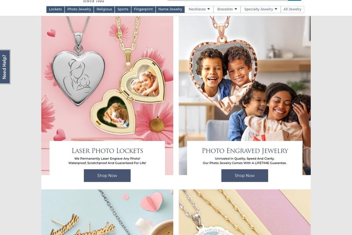 PicturesOnGold.com homepage