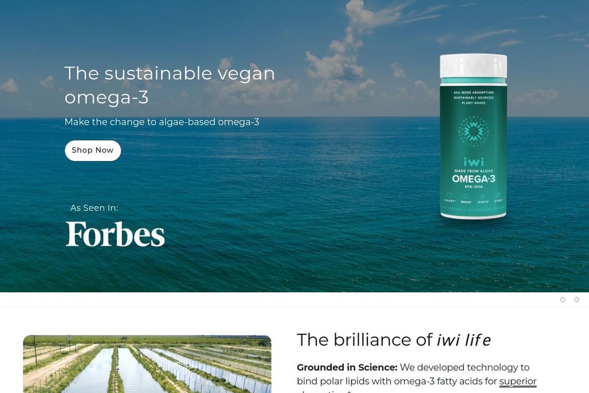 IWi Life homepage