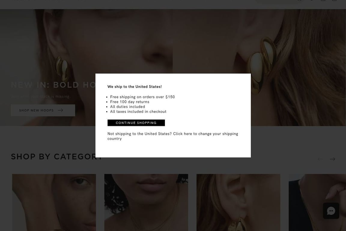Monica Vinader (UK) homepage