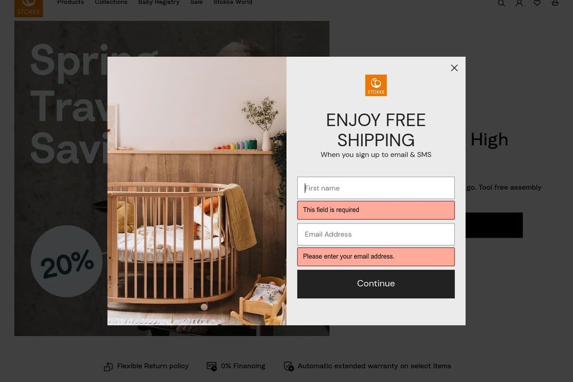 Stokke homepage