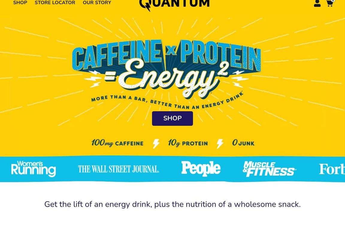 Curated Healthy Energy Foods, Inc. homepage