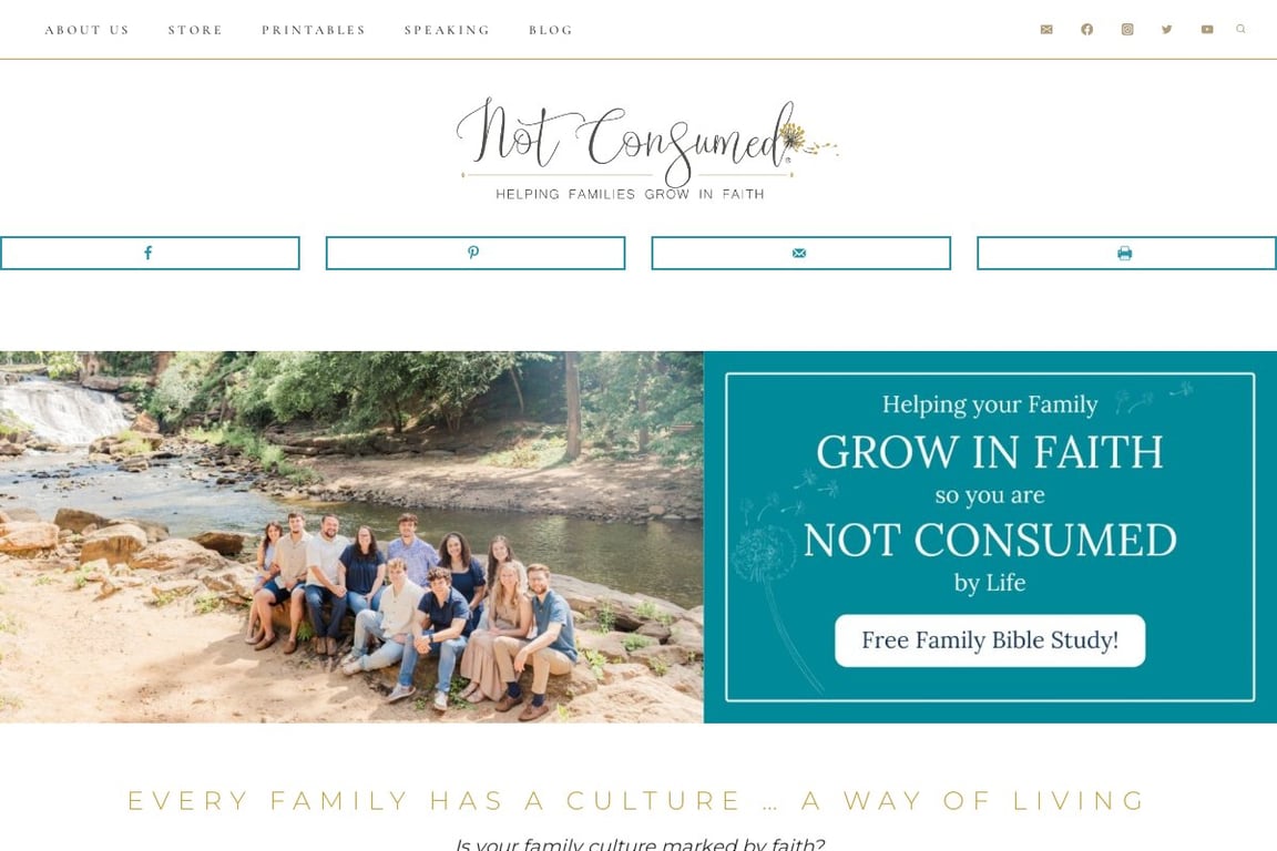 Not Consumed homepage
