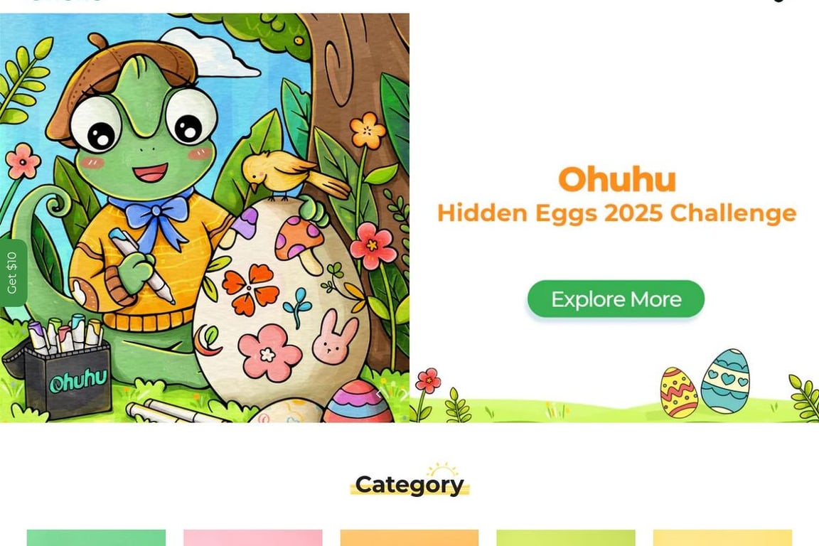 Ohuhu homepage