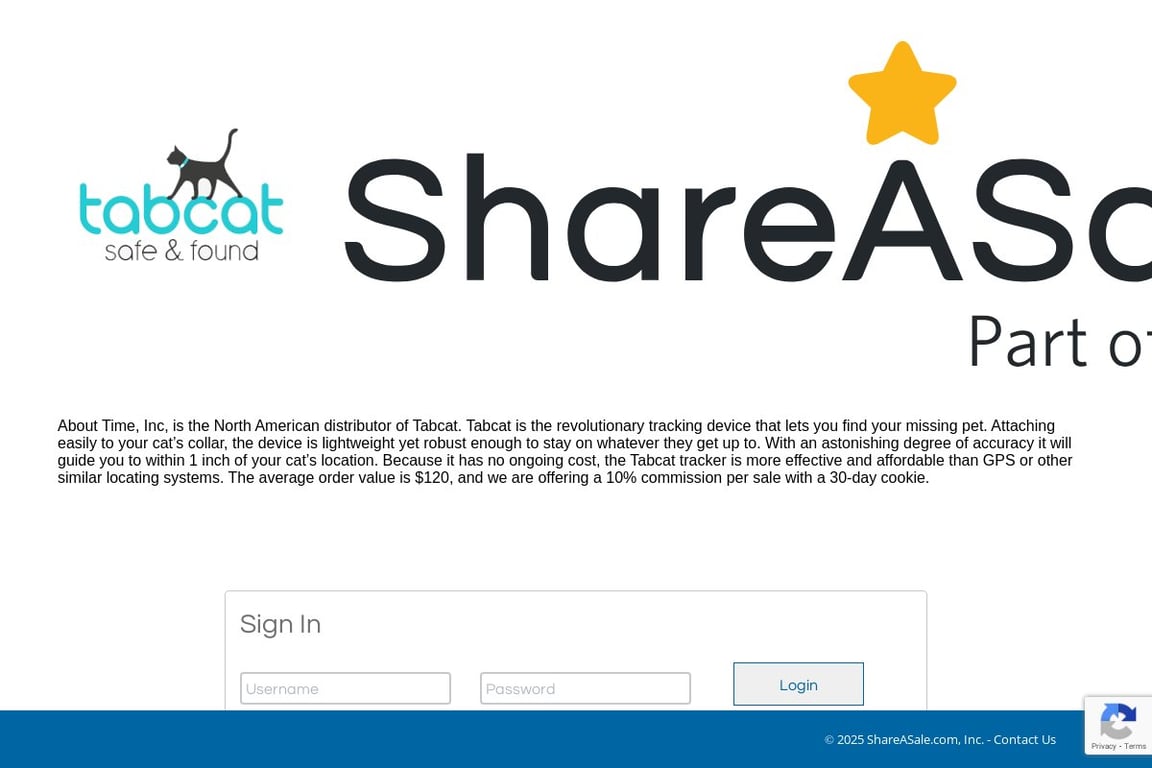 About Time, Inc affiliate program signup page