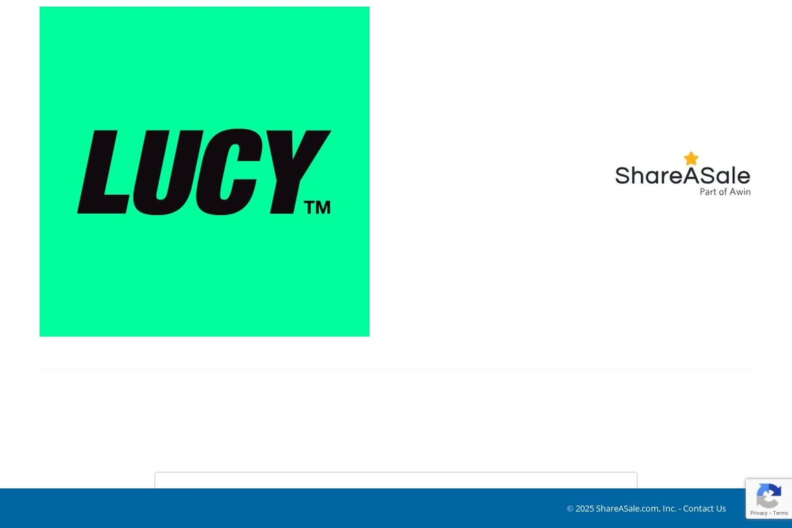 Lucy affiliate program signup page