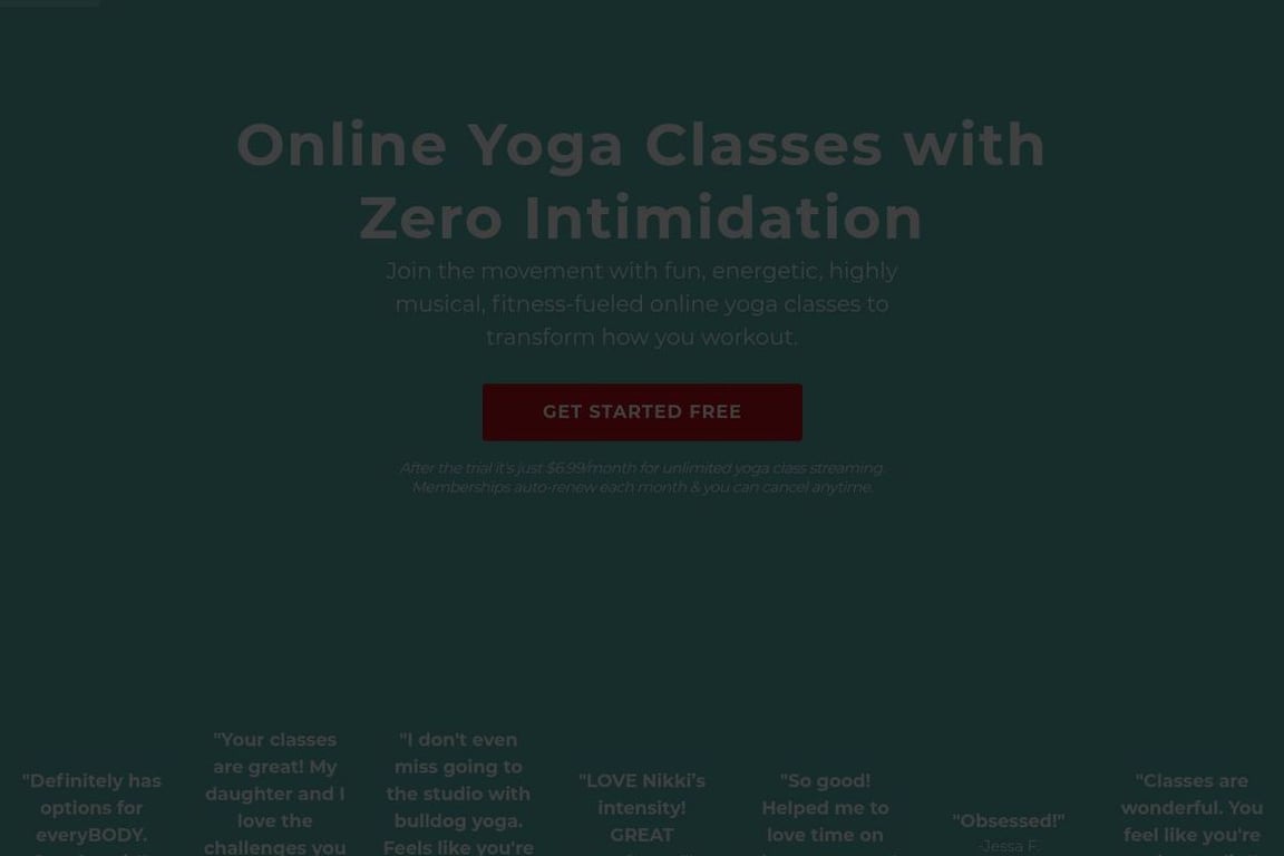 bulldog yoga homepage