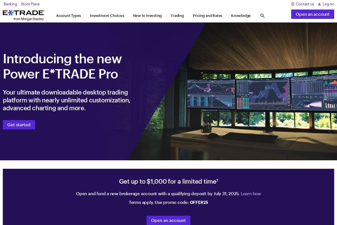 E*TRADE Affiliate Program: Commission & Program Details (2026)