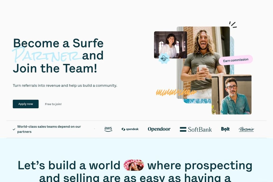 Leadjet affiliate program signup page