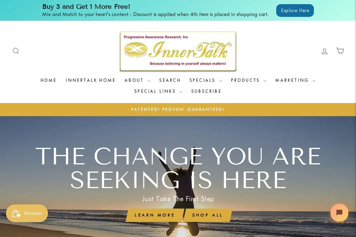 Inner Talk homepage