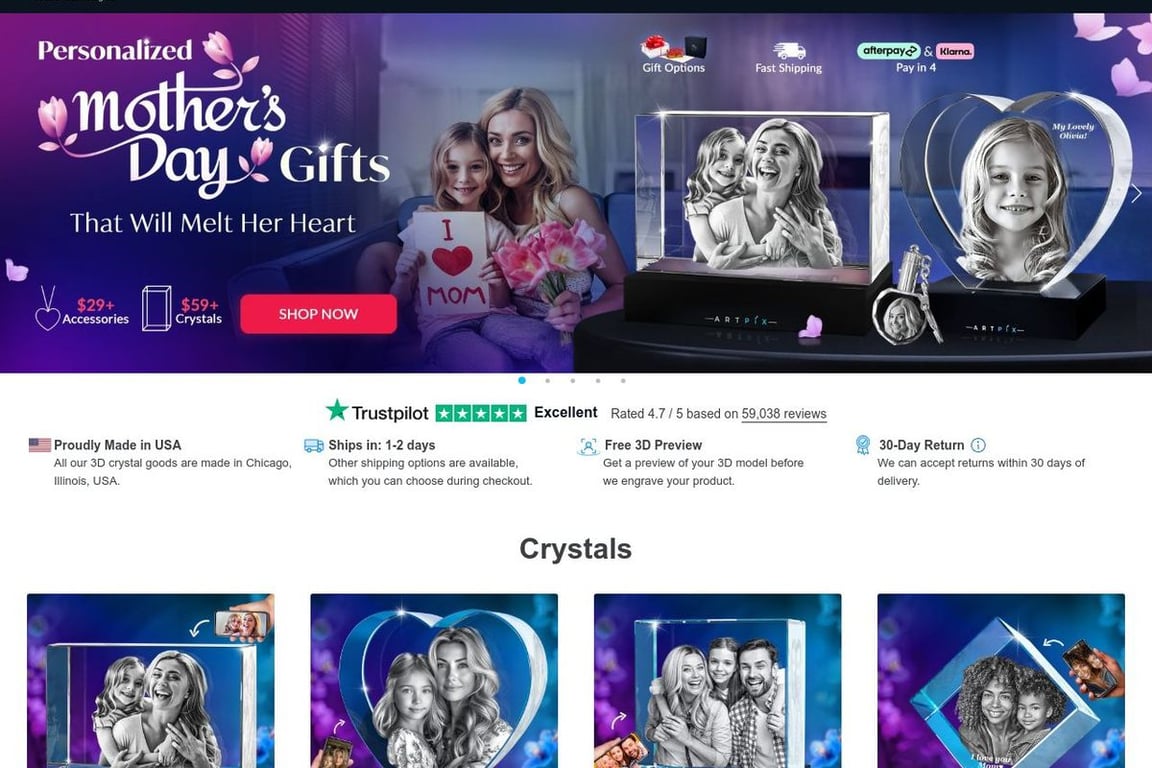 ArtPix 3D homepage