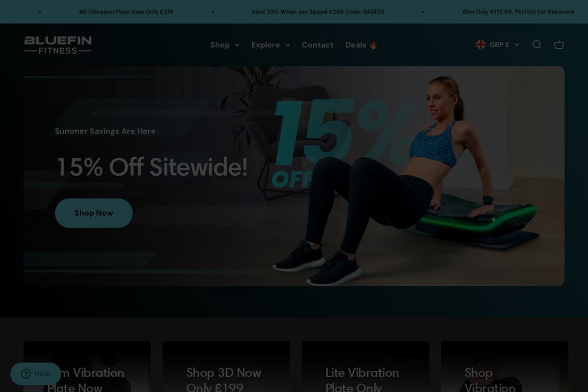 BlueFin Trading Company homepage