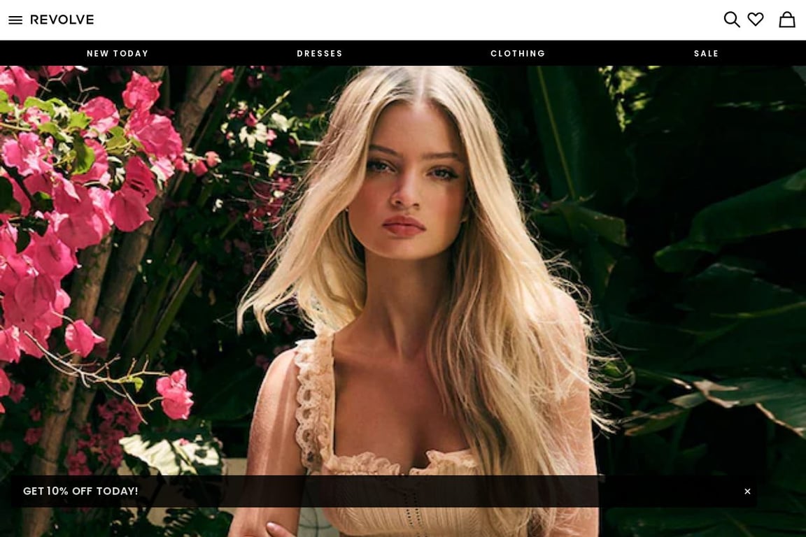REVOLVE homepage