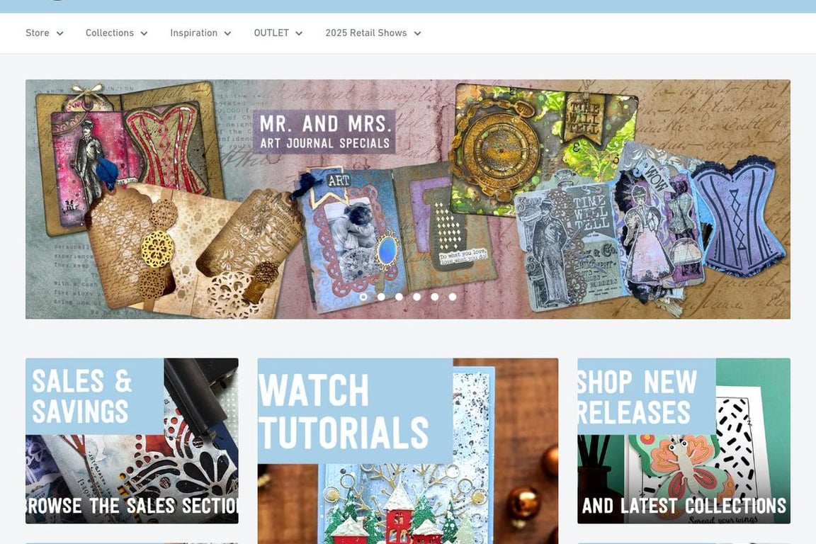 Elizabeth Craft Designs, Inc. homepage