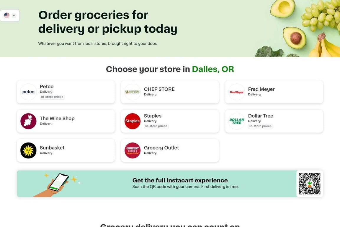 Instacart  Grocery Delivery or Pickup from Local Stores Near You