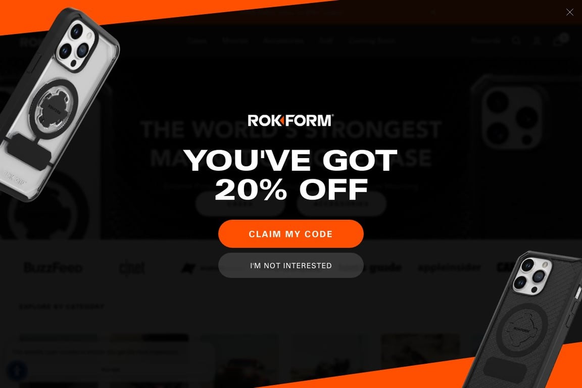 Rokform homepage