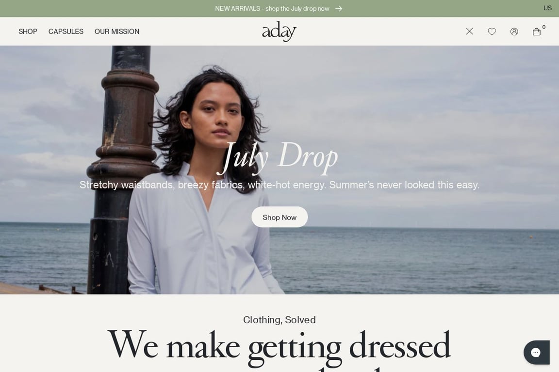 ADAY homepage