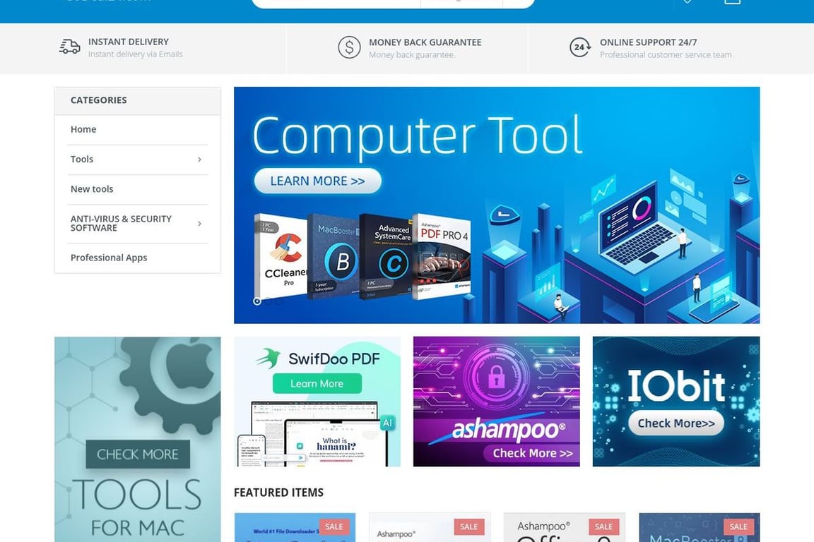 Godeal24 homepage