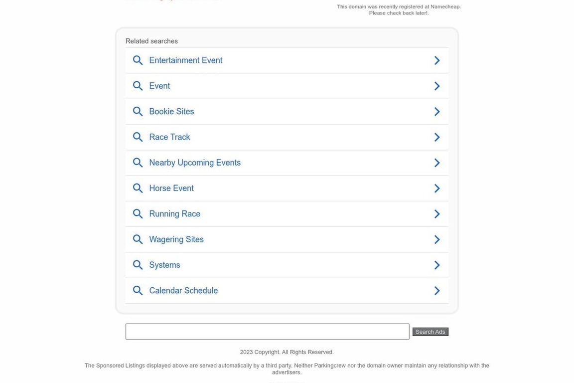 5K Betting System homepage