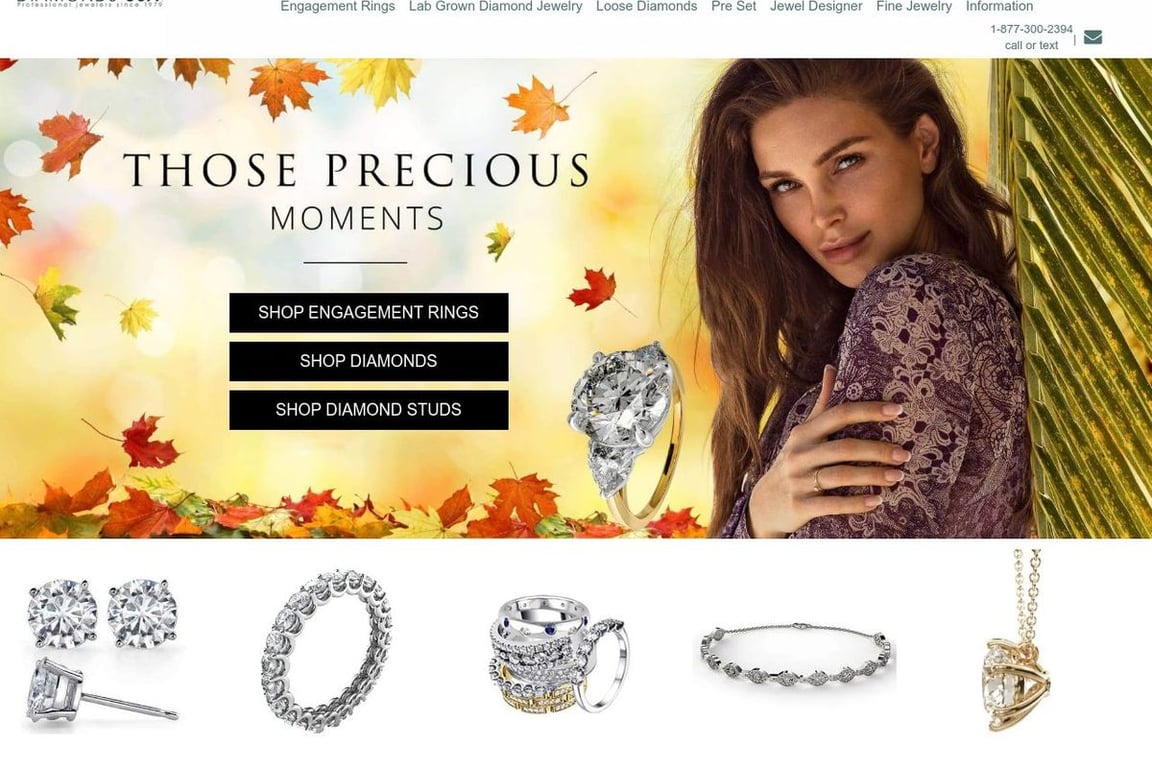 Diamonds homepage