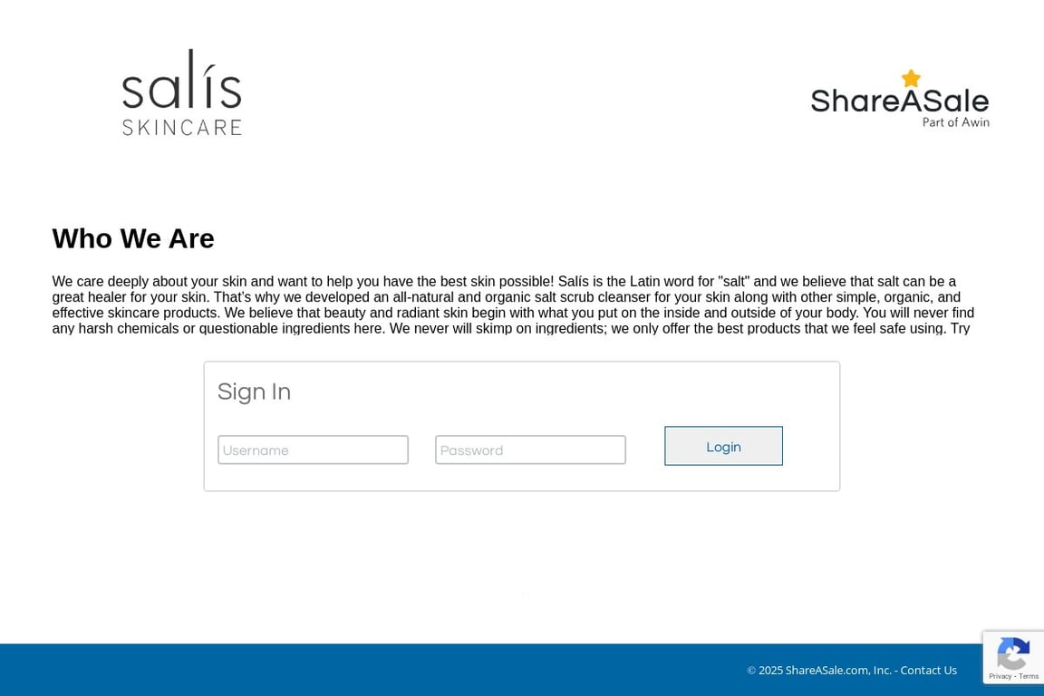 Salis Skincare Affiliate Program: Commission & Program Details (2025)