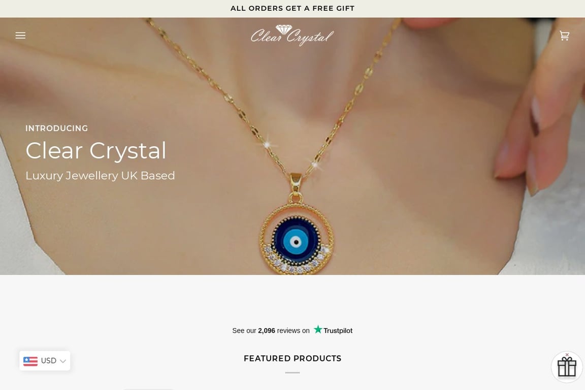 Clear Crystal homepage