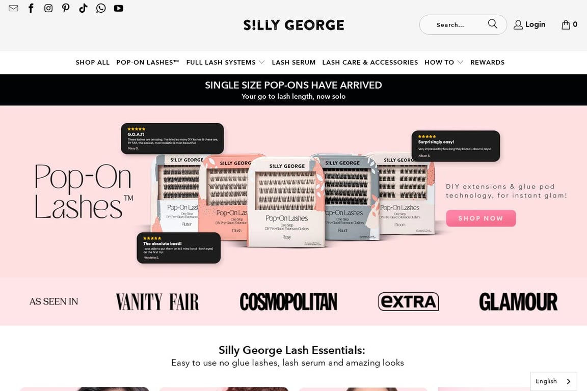 Silly George homepage