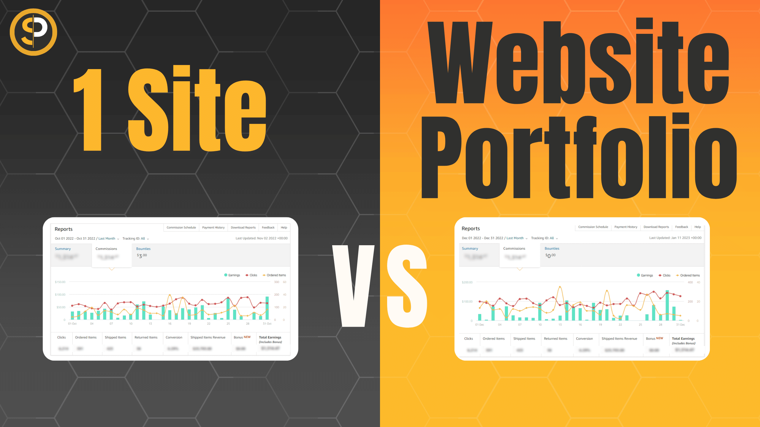 Featured image showing 1 website vs multiple niche sites