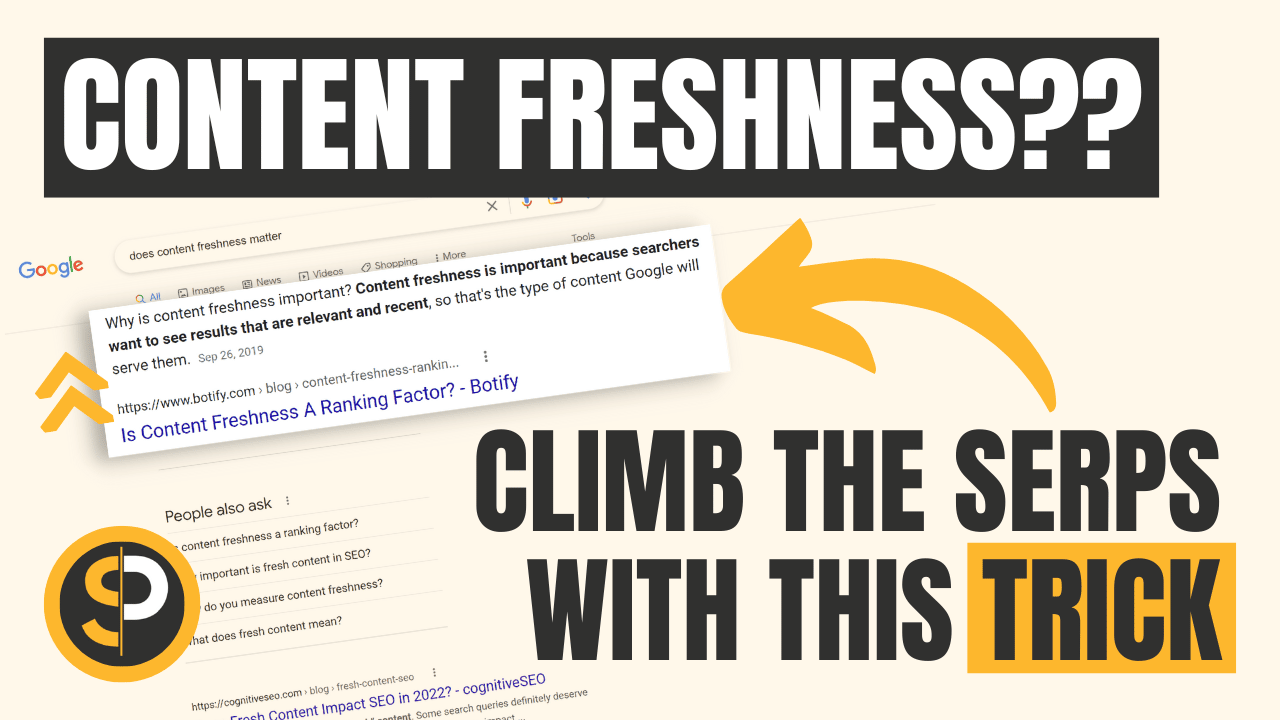 Featured image showing why Content Freshness matters