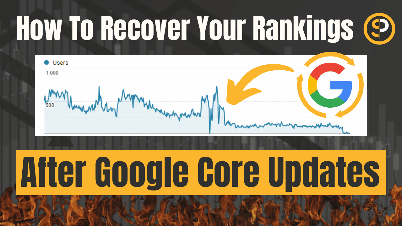 Featured image showing how to recover from a Google algorithm update