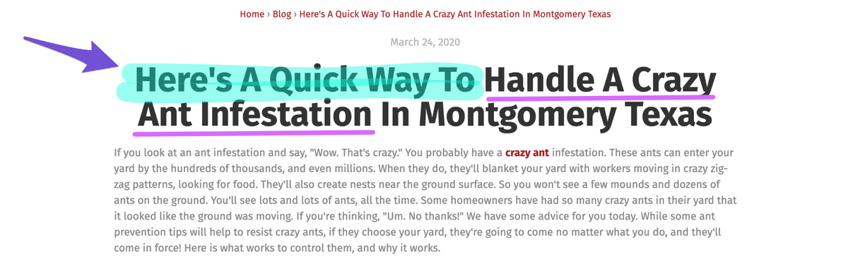 blog titles with here's a quick way to in the headline