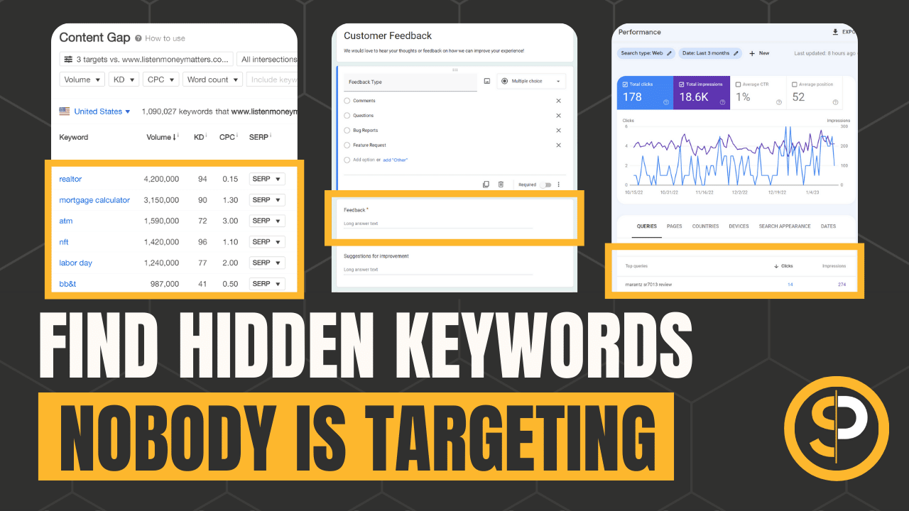 Featured image showing how to find hidden keyword opportunities