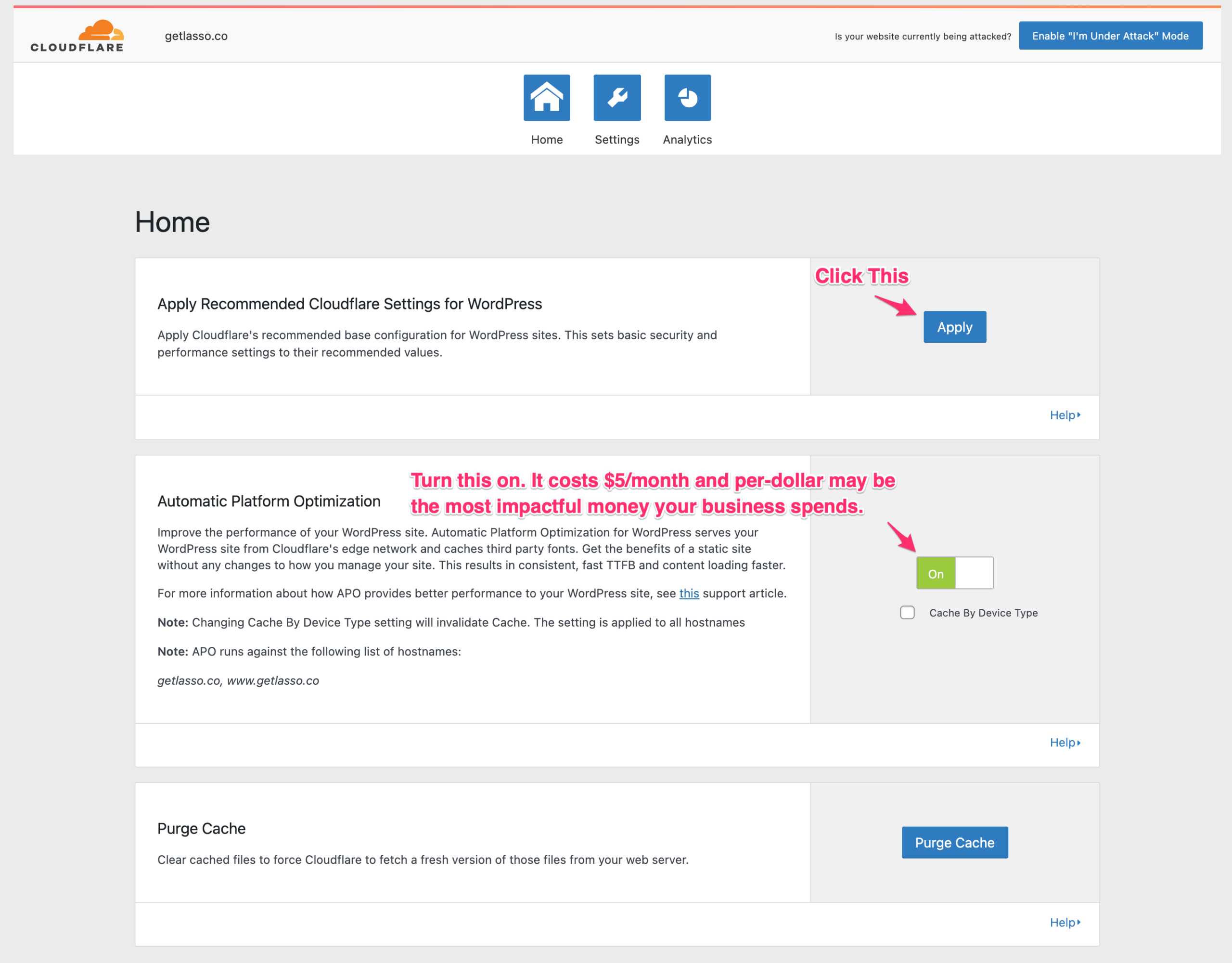 Cloudflare wordpress plugin installation steps