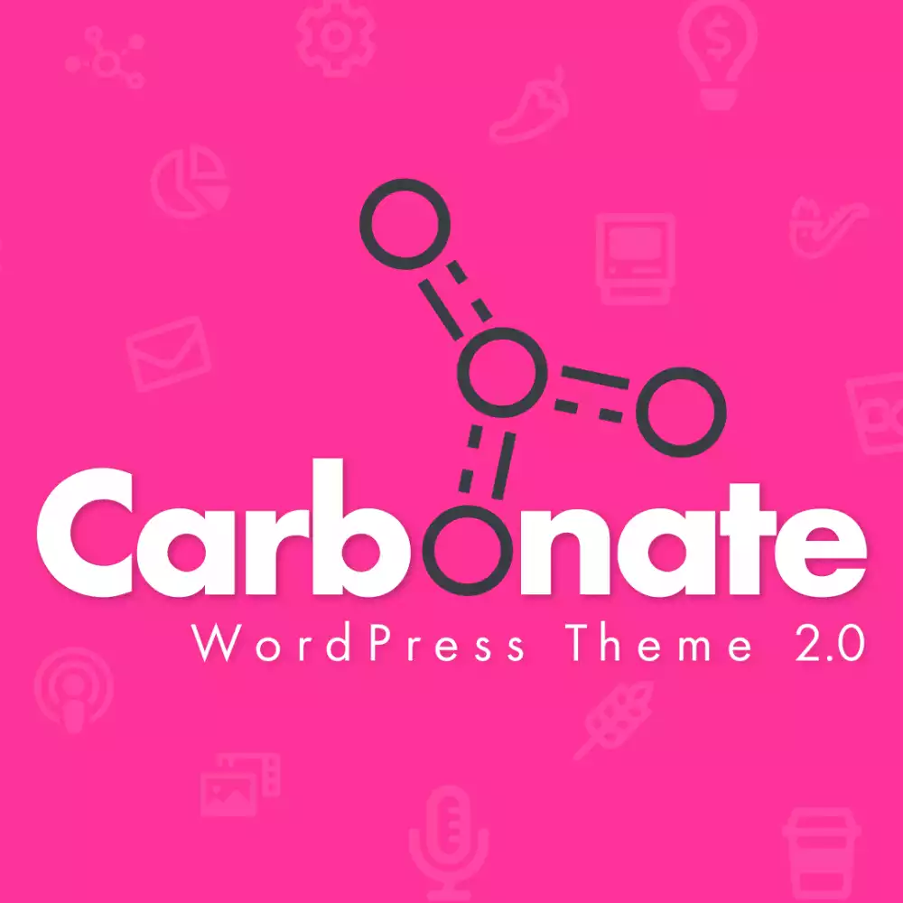 Carbonate - A Lightning-Fast Theme for WordPress