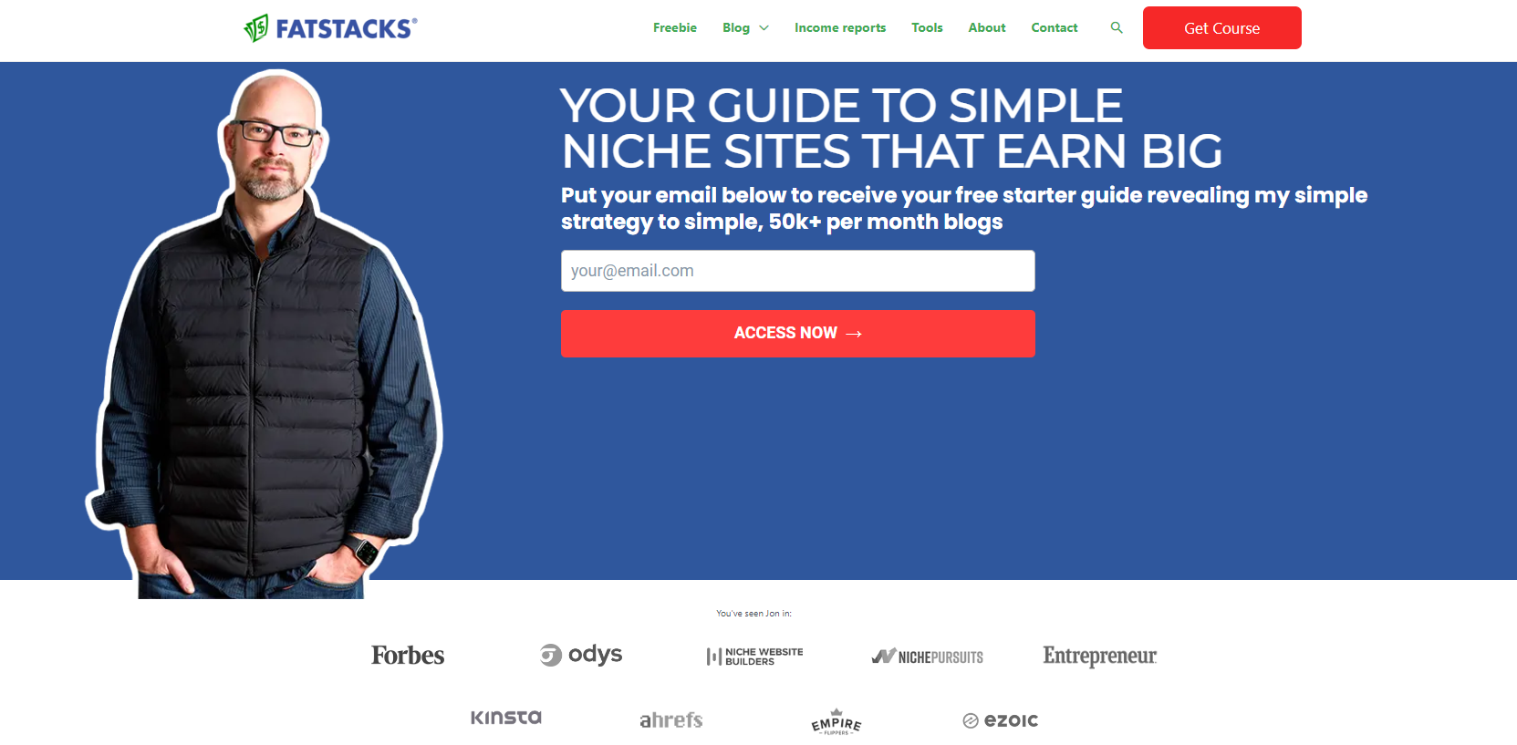 Fat Stacks homepage