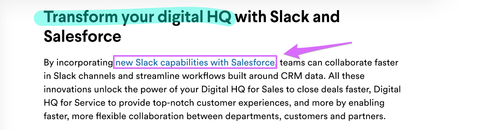conclusion where slack says to transform your digital hq